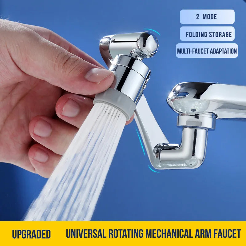 NEW Rotatable Faucet Universal Extender Stainless steel Universal 1080 °