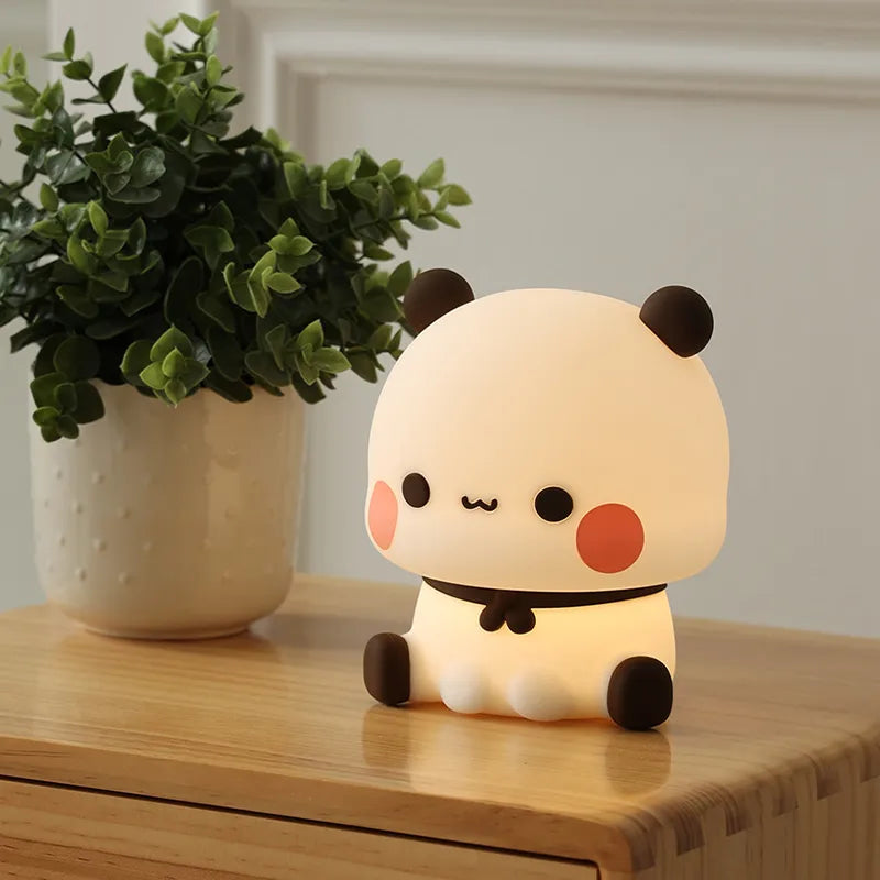 Kawaii Bear Panda Led Night Light Lamp