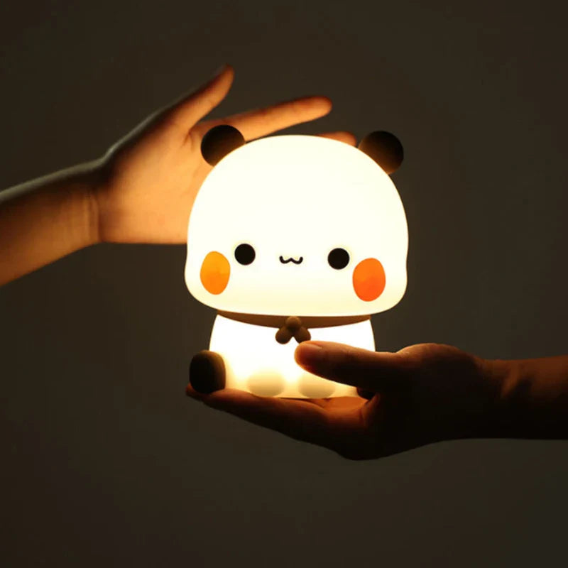 Kawaii Bear Panda Led Night Light Lamp